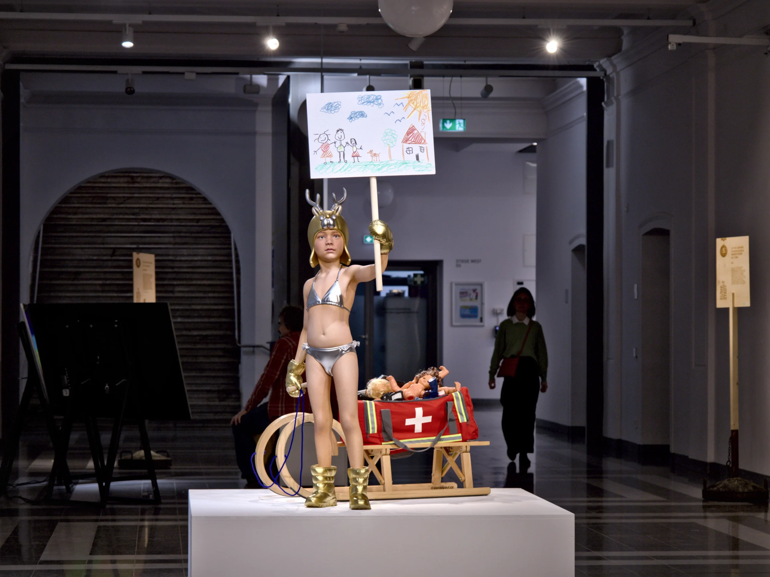 In the Shadow of Love, installation view, Linz, 2025
